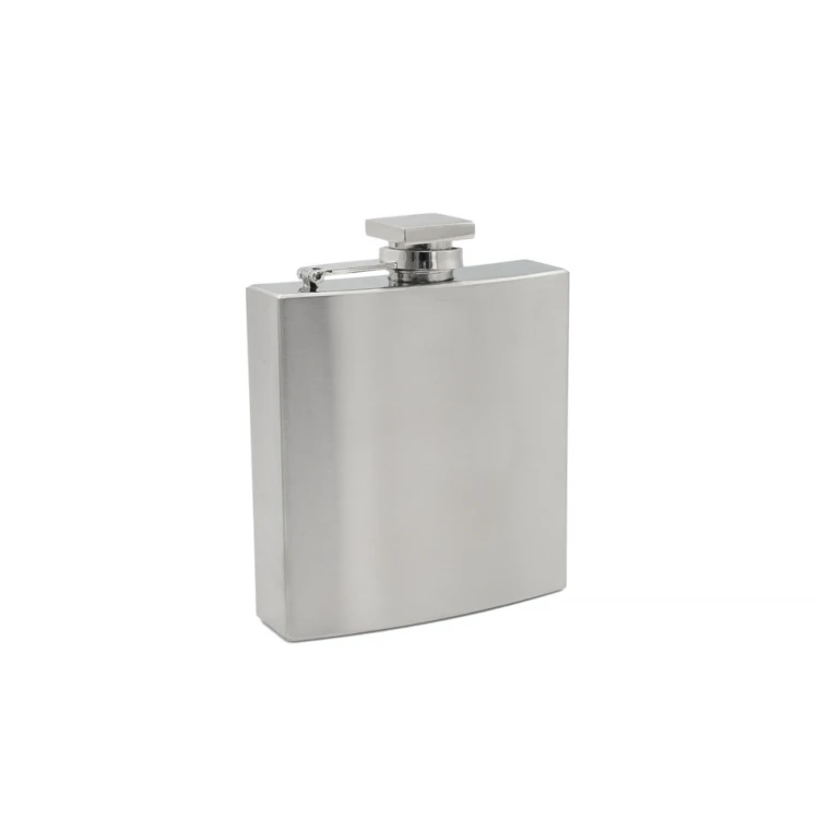 Dan Barmore SAN REMO Edelstahl Flachmann mit Gravur - 180ml - AL019