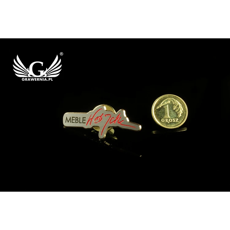 Metallische Pins mit Ihrem Logo - PS004