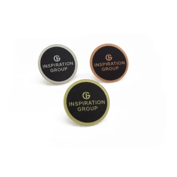 Metall-Pins mit Ihrem Logo - Durchmesser: 17mm - PS023
