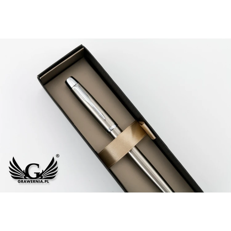 Kugelschreiber PARKER IM Gebürstetes Metall CT - PAR164-PK-SW