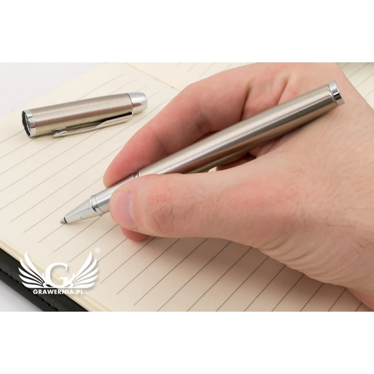Kugelschreiber PARKER IM Gebürstetes Metall CT - PAR164-PK-SW