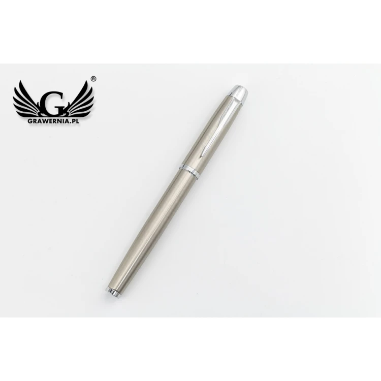 Kugelschreiber PARKER IM Gebürstetes Metall CT - PAR164-PK-SW