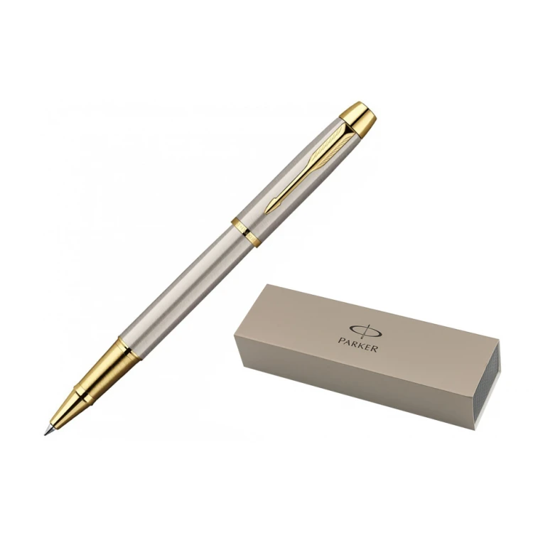 Kugelschreiber PARKER IM Gebürstetes Metall GT - PAR163-PK-SW