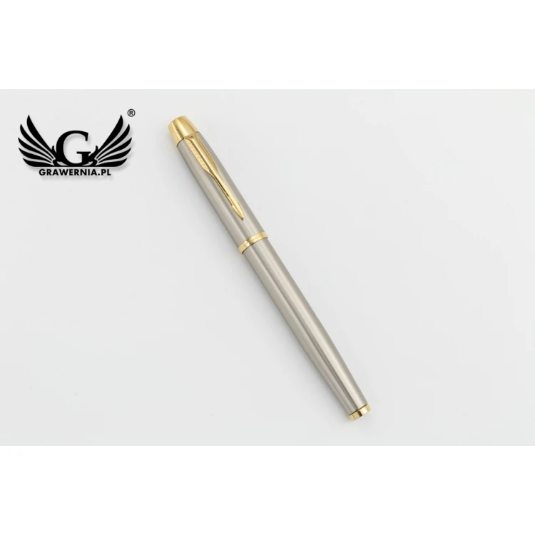 Kugelschreiber PARKER IM Gebürstetes Metall GT - PAR163-PK-SW