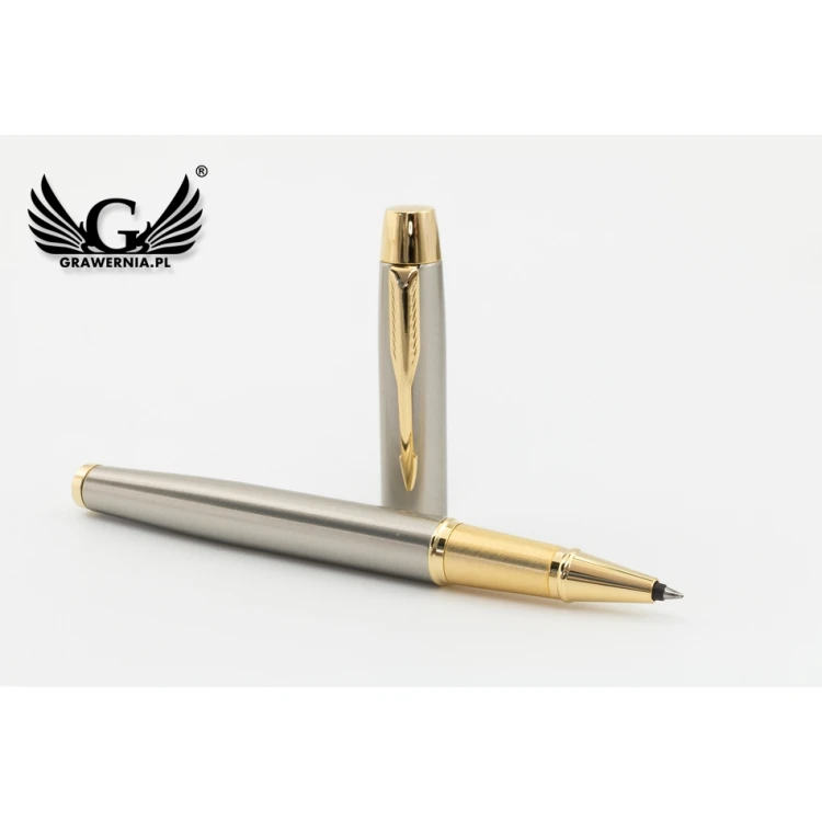 Kugelschreiber PARKER IM Gebürstetes Metall GT - PAR163-PK-SW