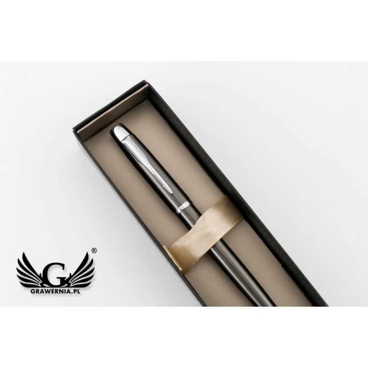 Kugelschreiber PARKER IM Gun Metal CT - PAR167-PK-SW