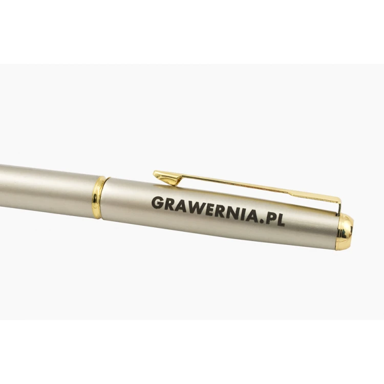 Kugelschreiber Siena mit individueller Gravur - sandfarben - PKL002