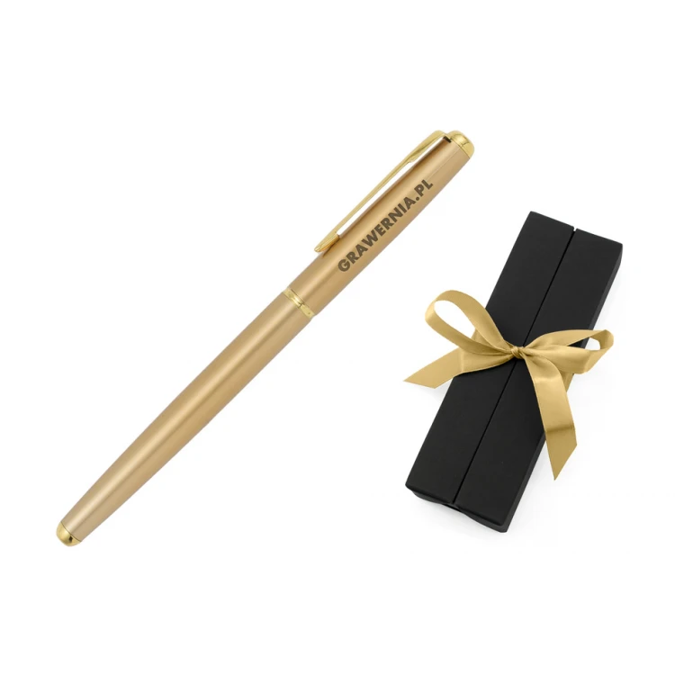 Kugelschreiber Siena mit individueller Gravur - Gold - PKL003