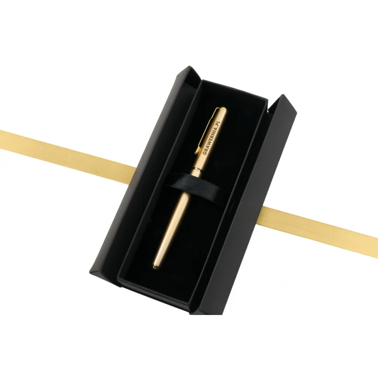 Kugelschreiber Siena mit individueller Gravur - Gold - PKL003