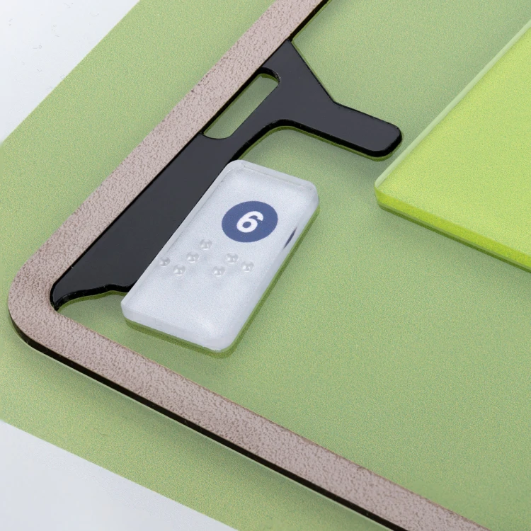Tyflographischer Parkplan mit Braille-Schrift - Maße: 594x420mm - TAB467