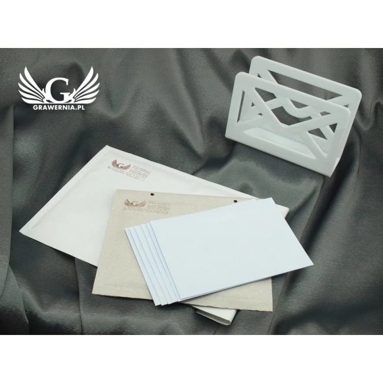 Akryl Briefhalter - ST020