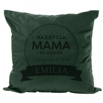 Kissenbezug mit Gravur - Beste Mama der Welt - PNP004
