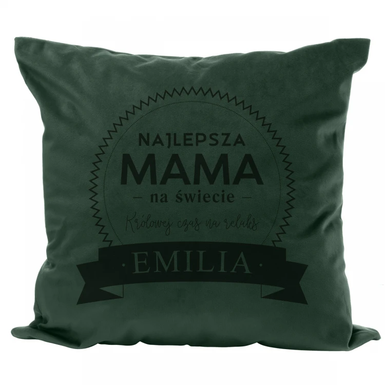 Kissenbezug mit Gravur - Beste Mama der Welt - PNP004