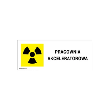 Beschleunigerlabor - Informationsplatte - Größe 250x100mm - PVC - farbiger UV-Druck - TAB216