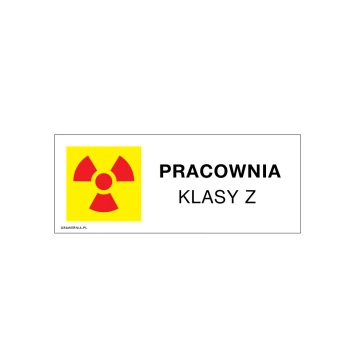 Z-Klasse Werkstatt, beliebige Klasse - Informationsplatte - Abm. 250x100mm - PVC - farbiger UV-Druck - TAB215