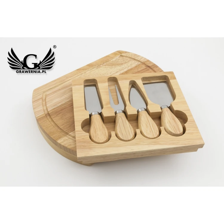 Käsebrett mit individueller Gravur - Geschenk - KCH002