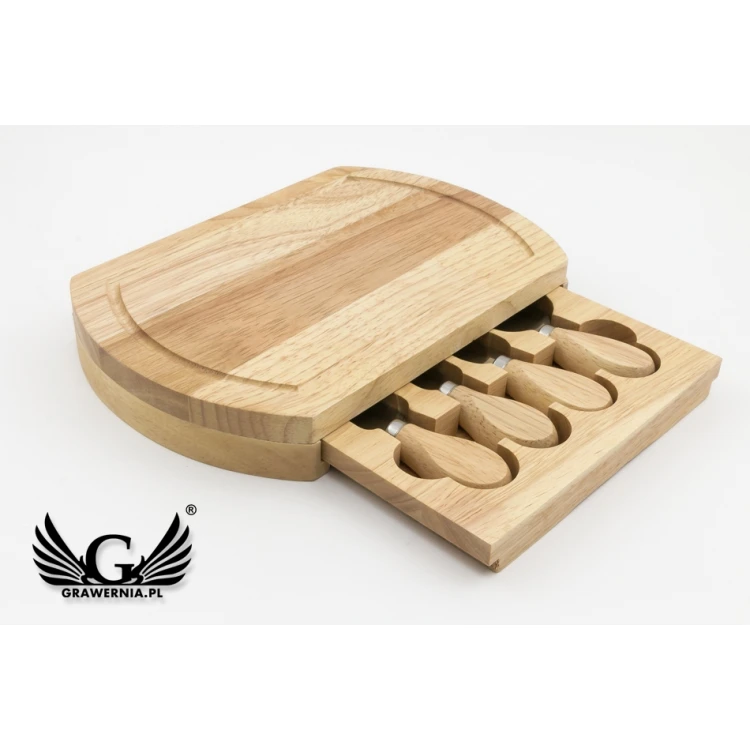 Käsebrett mit individueller Gravur - Geschenk - KCH002