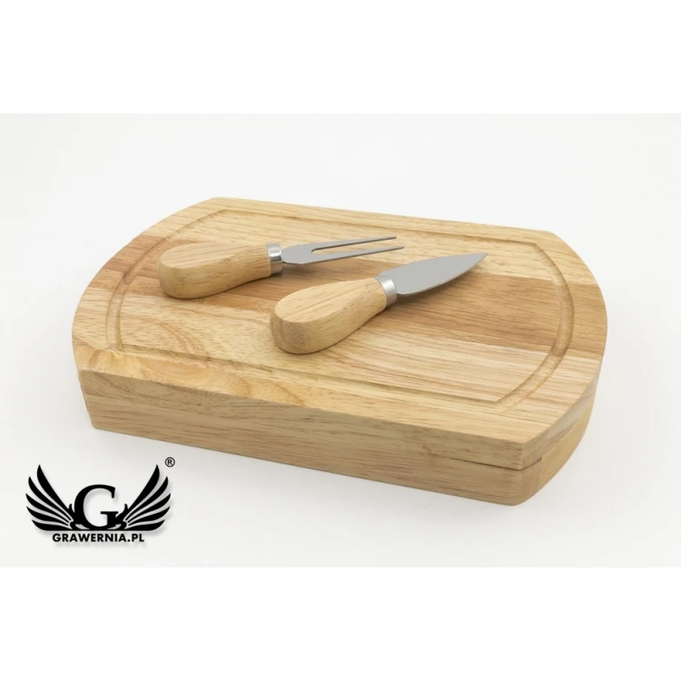 Käsebrett mit individueller Gravur - Geschenk - KCH002