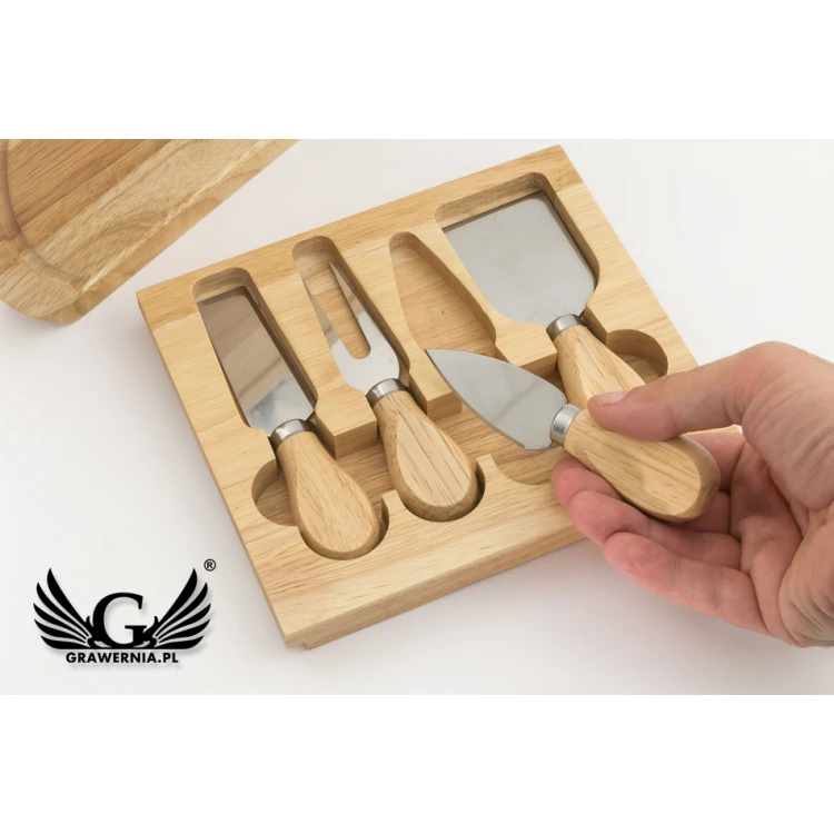 Käsebrett mit individueller Gravur - Geschenk - KCH002