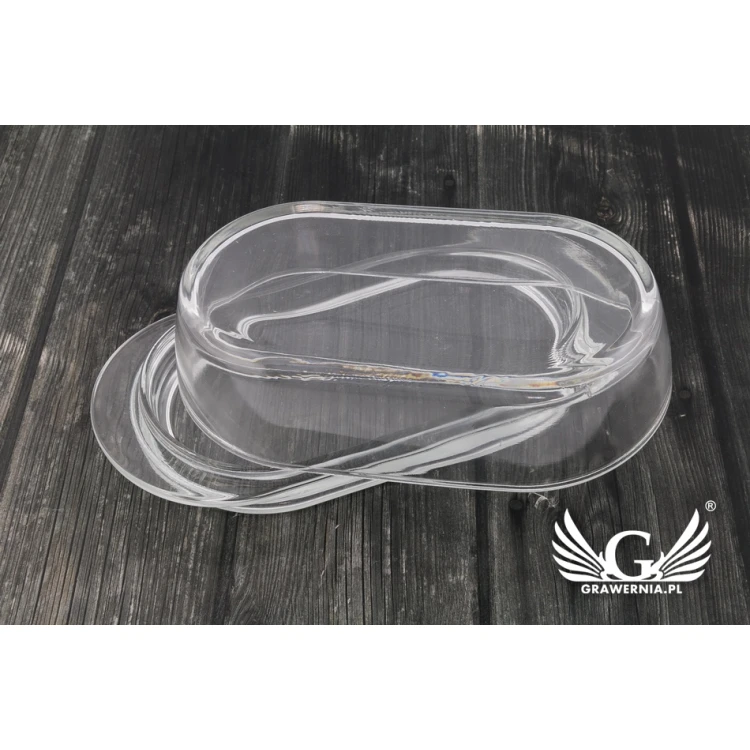 Geschenk für das Brautpaar - Butterdose mit individueller Gravur - KCH006