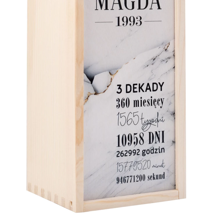 Geburtstagsgeschenk - Holzkiste für Alkohol - SK089