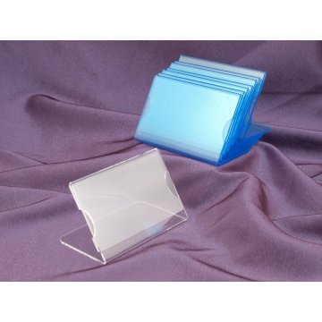 Präsentationshilfe 110x70mm mit beliebigem Notizzettel - Acryl Modell PR005