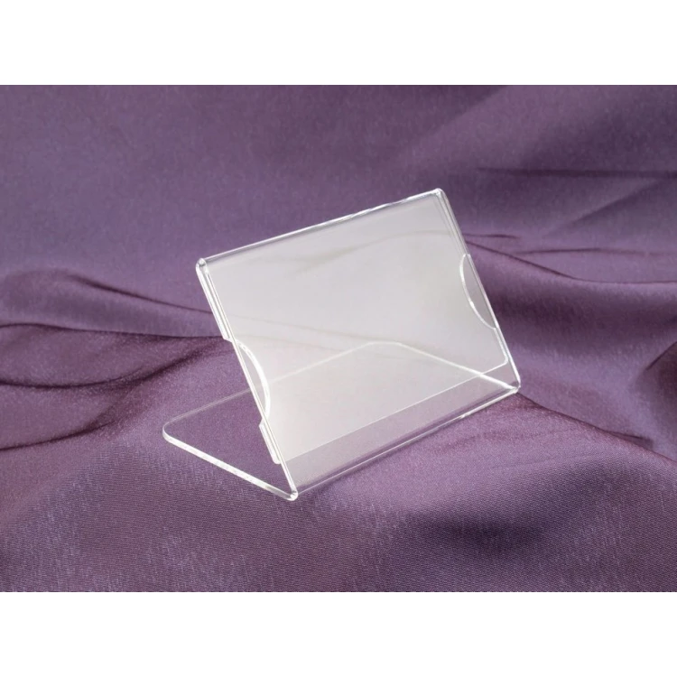 Präsentationshilfe 110x70mm mit beliebigem Notizzettel - Acryl Modell PR005