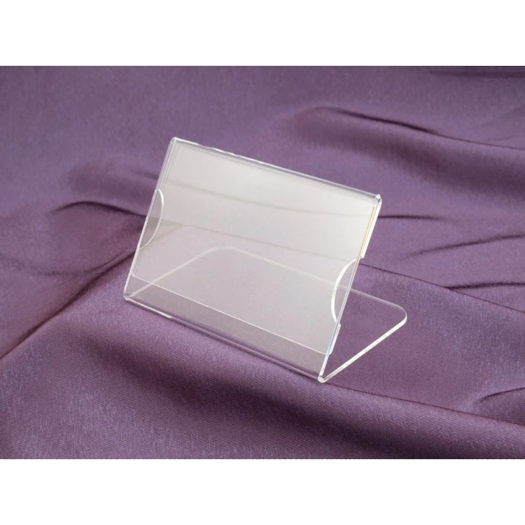 Präsentationshilfe 110x70mm mit beliebigem Notizzettel - Acryl Modell PR005