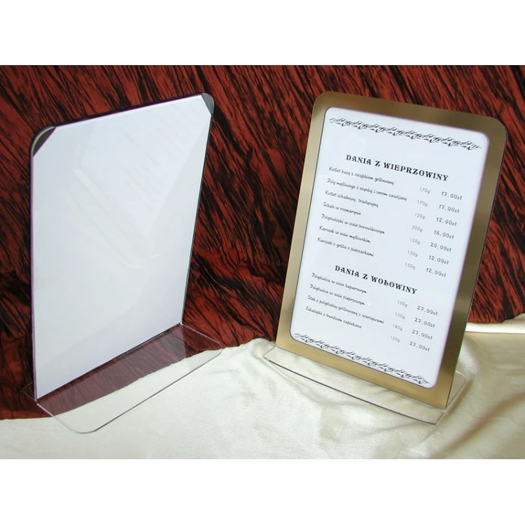 Präsentator Exclusive - A4 - transparentes Plexiglas PR004