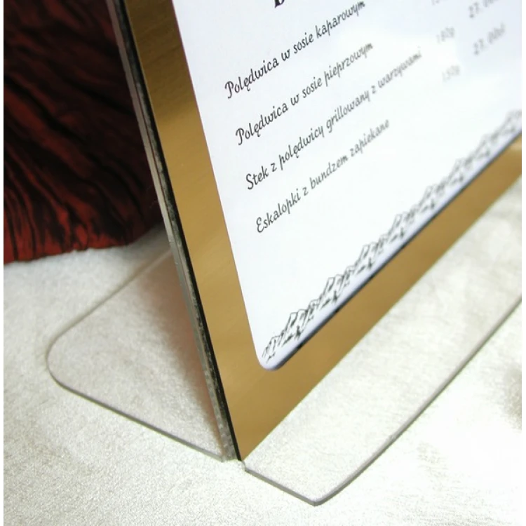 Präsentator Exclusive - A4 - transparentes Plexiglas PR004