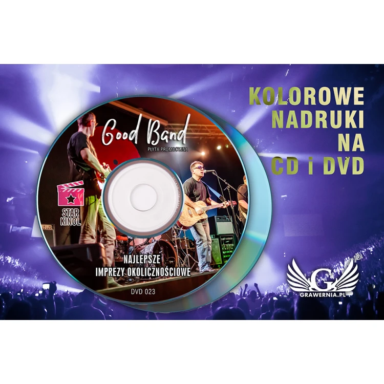 CD- oder DVD-Cover-Design-Projekt + Druckauflage auswählen - ND1