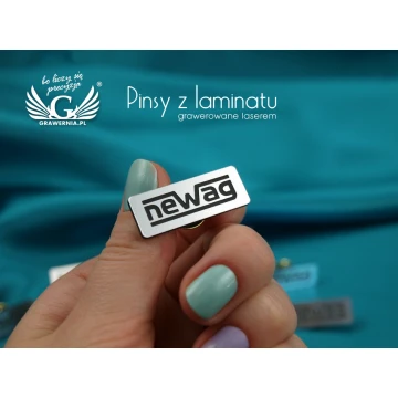 Mini-Anstecknadeln/Pins mit Ihrem Logo - Lasergravur - PS011