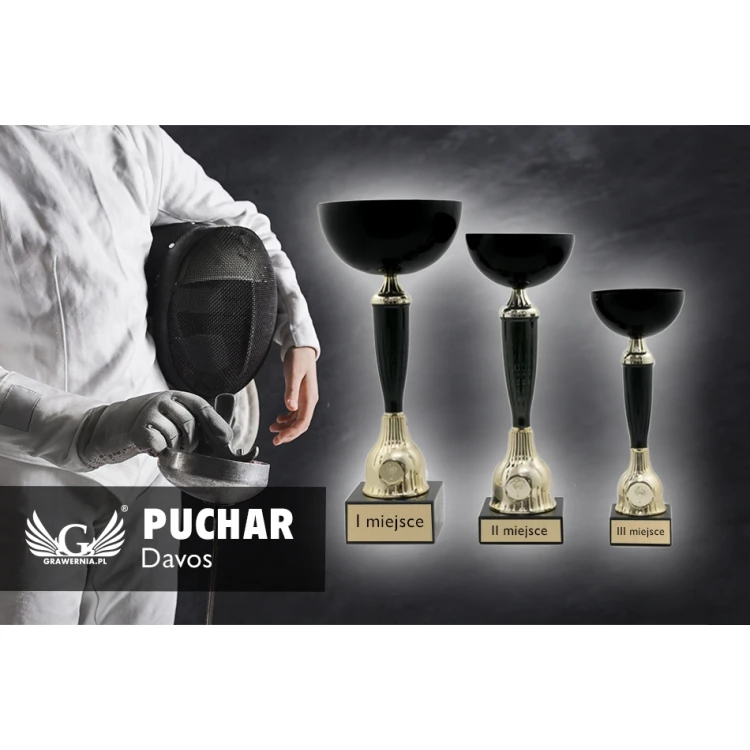 Davos Pokal - Schwarz-Gold - PCH012