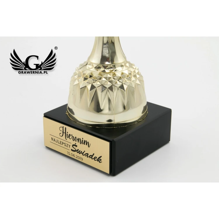 Galaxy Pokal - Gold - Geschenk für den besten Trauzeugen - PCH002
