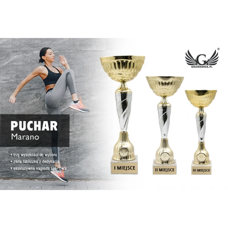 Pokal MARANO - Gold Silber - P9256