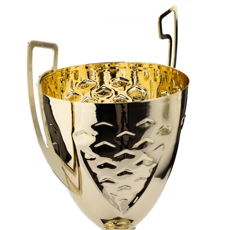 Nelson Pokal mit graviertem Schild - Gold - P4194A
