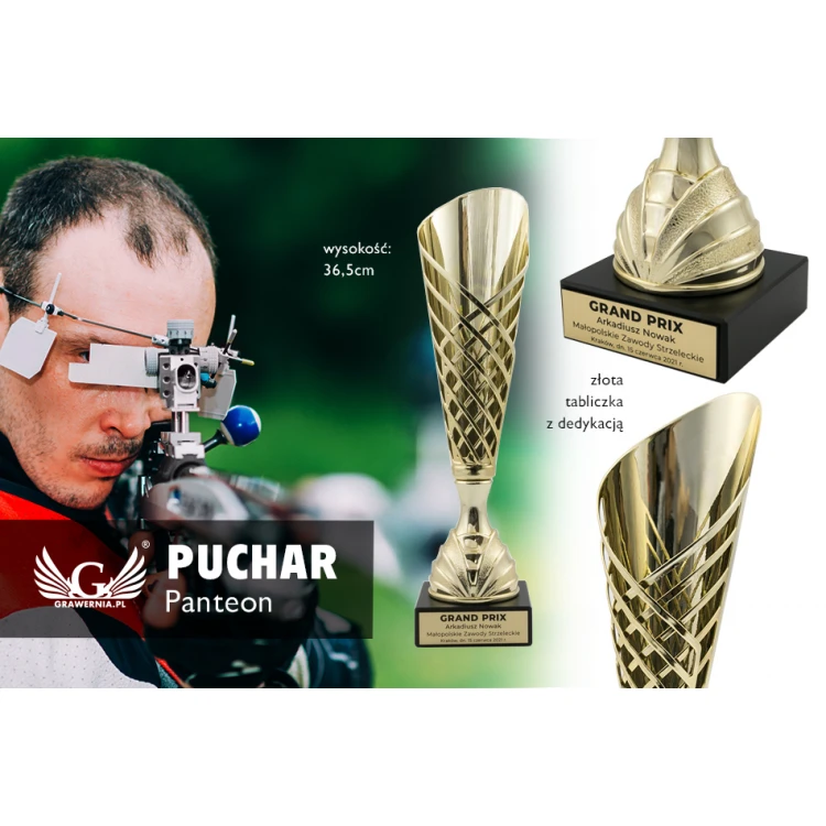 Pantheon Pokal - Gold - Preis für Sportler - PCH004