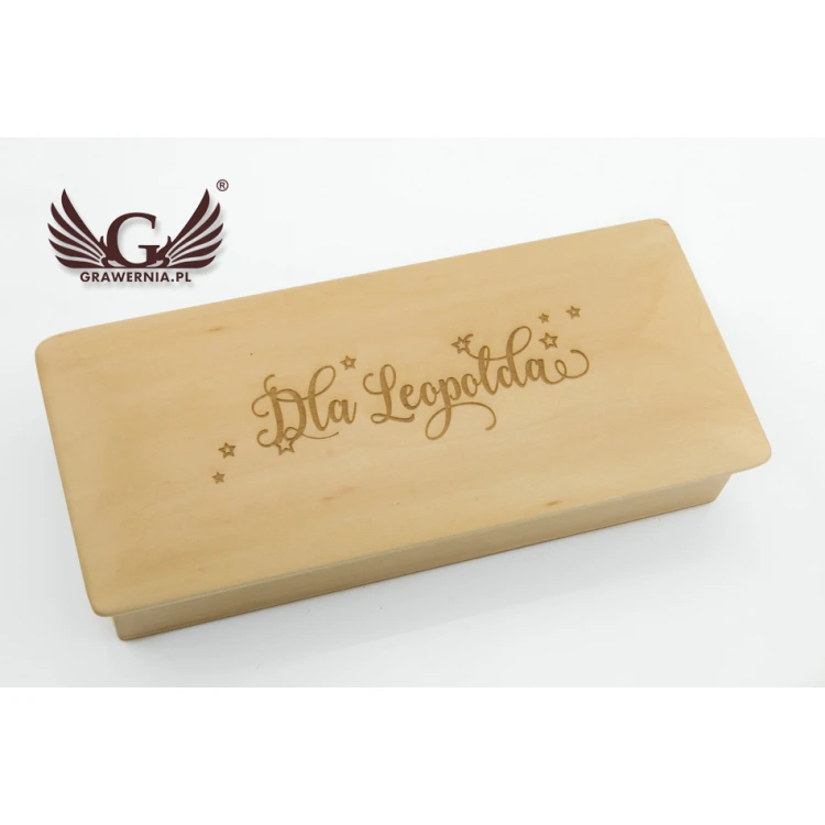 Holzbox mit individueller Widmung - KAS01