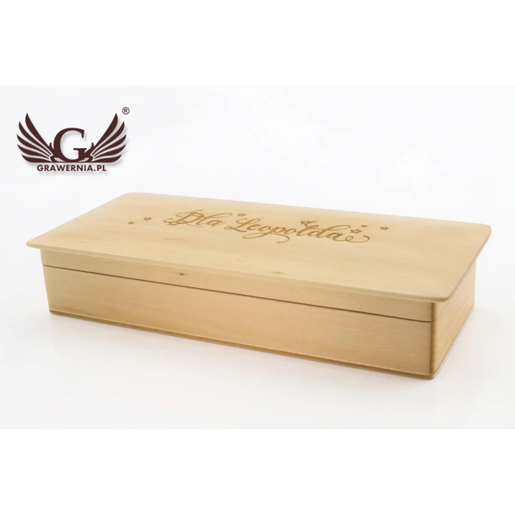Holzbox mit individueller Widmung - KAS01