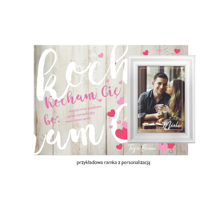 Valentinstag Rahmen mit Foto - Valentinstag PDR021
