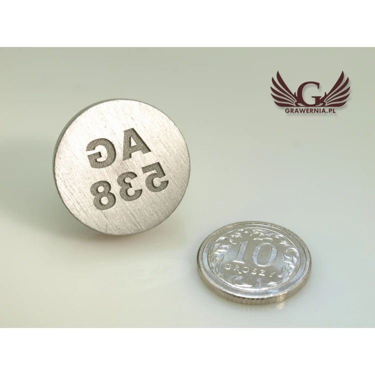 Aluminium-Referentin - KLASSISCH - Durchmesser 20mm