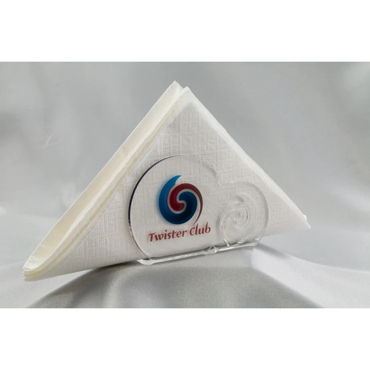 Akryl-Serviettenhalter mit beliebiger Grafik - UV-Druck - SA003