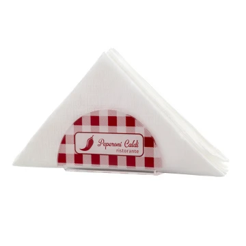 Akryl-Serviettenhalter mit individueller Grafik - UV-Druck - SA005