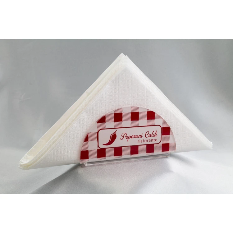 Akryl-Serviettenhalter mit individueller Grafik - UV-Druck - SA005