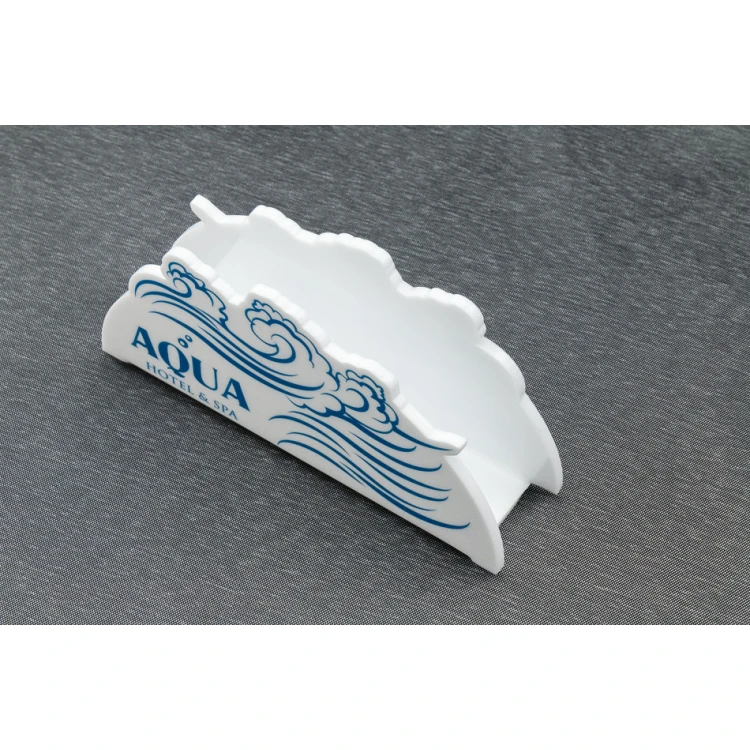 Akryl-Serviettenhalter mit individueller Grafik - UV-Druck - SA001