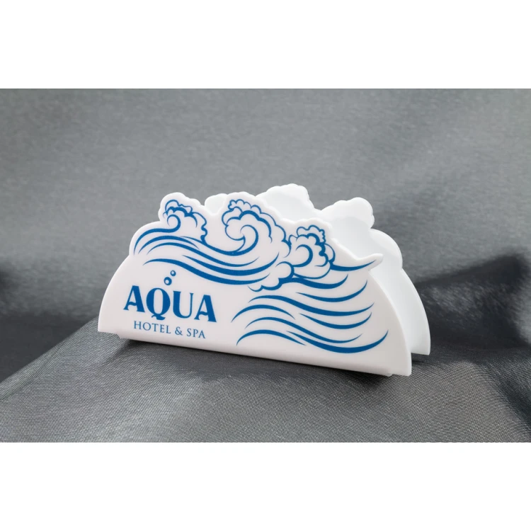 Akryl-Serviettenhalter mit individueller Grafik - UV-Druck - SA001