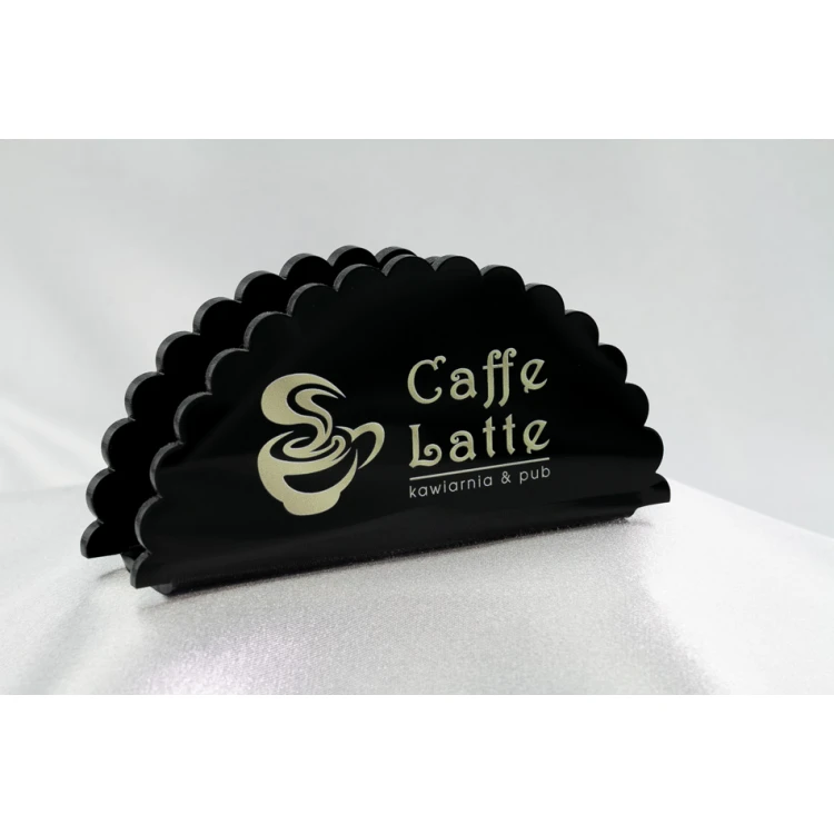 Akryl-Serviettenhalter mit beliebiger Grafik - UV-Druck - SA002
