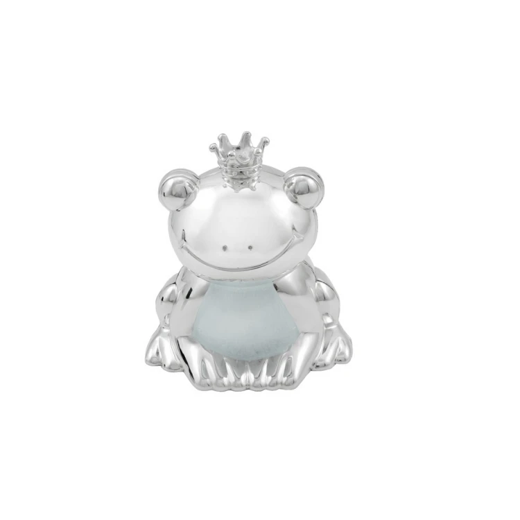 Sparschwein Frosch mit beliebiger Widmung - Andenken an die Heilige Taufe - SKR003