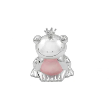 Sparschwein Frosch mit beliebiger Widmung - Andenken an die Heilige Taufe - SKR004