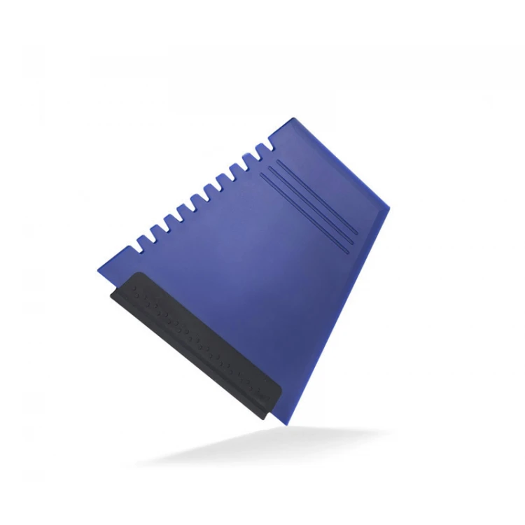 Eiskratzer mit farbigem UV-Druck - Dunkelblau - SDS002